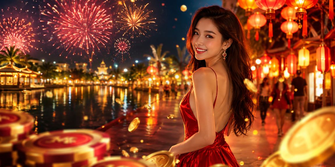 Không khí chợ đêm Mũi Né nhộn nhịp, người dùng kiểm tra tiền thưởng cashback và kết quả cá cược thể thao trên điện thoại