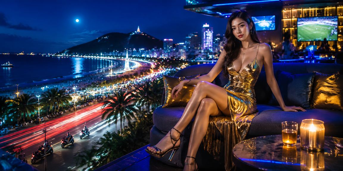 Người dùng trải nghiệm cá cược trực tuyến tại bãi biển Vũng Tàu